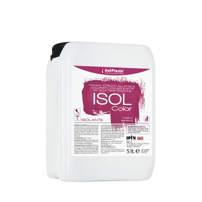 ISOL COLOR - Primer acrilico all’acqua colorato consolidante
