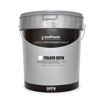 ITALACK SATIN - Pittura acrilica satinata all'acqua per interni ed esterni